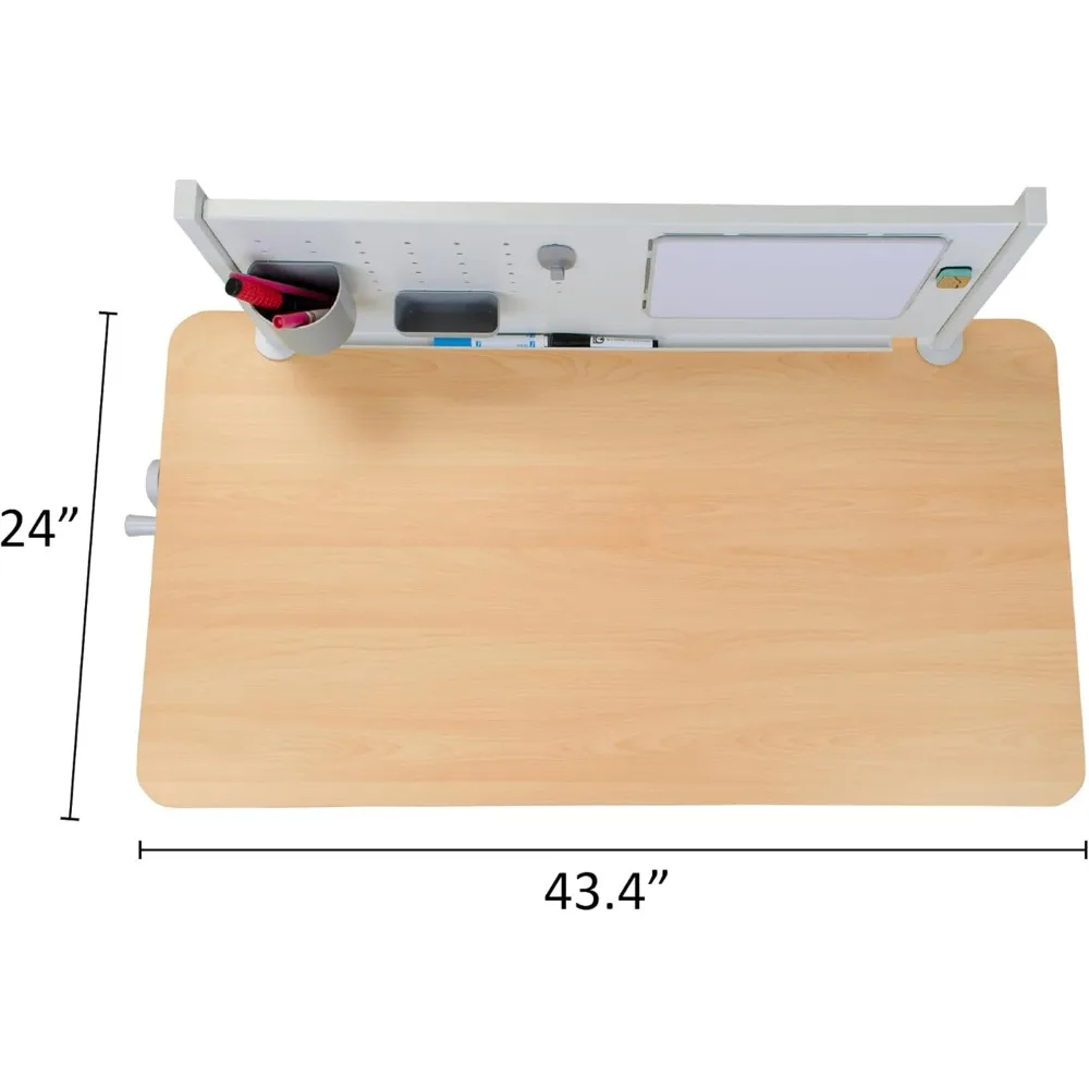 Height Adjustable Study Desk 43" and Chair Series