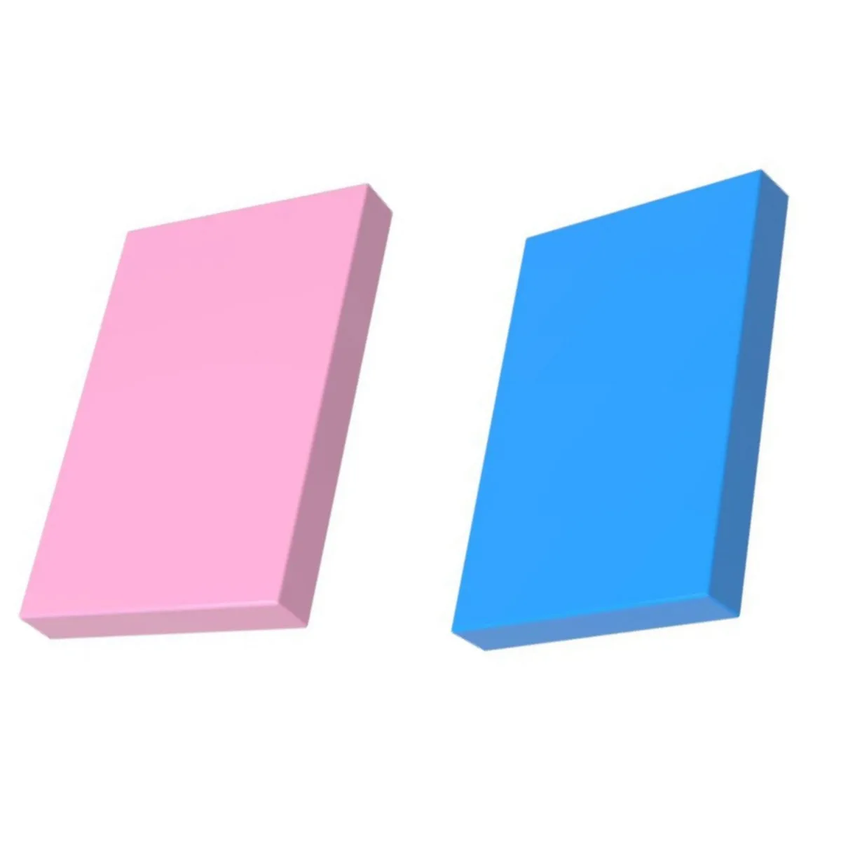 Klocki Technic Płytki Opony 2x3 - Zestaw 10 sztuk