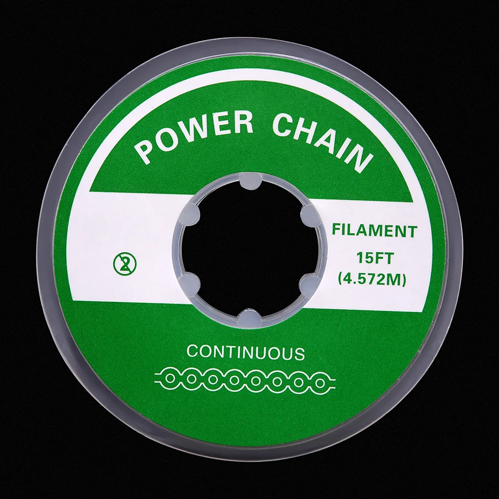 3 Rollen AZDENT Dental Kieferorthopädisches elastisches Ultra-Gummi-Power-Chain-Band, transparent, Farbe, Größe lang, kurz, durchgehend, 15 Fuß/Rolle – Detail 8