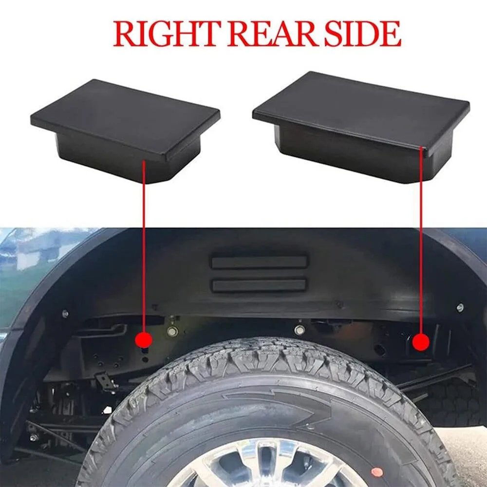 Frame Tube Hole Plug For Ford F150 Raptor 2017-2021 Anti Dirt Mud Debris Wheel Well fender Liner Cap