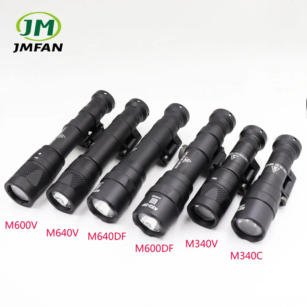 M300 M340 M600 M600DF M640DF M640V Tactical Flashlight Surefir Scout Light Hunting Softair Mount Weapon Light Pistol Gun light