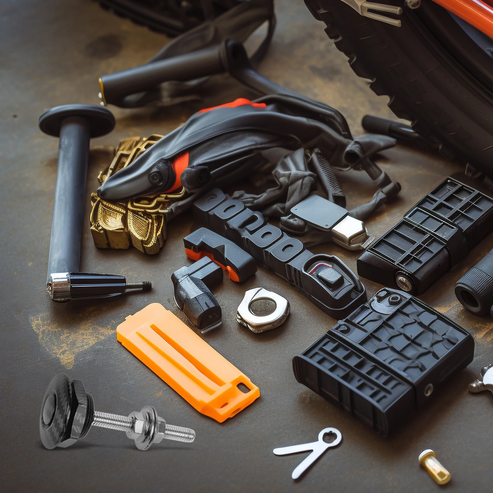 

1 set 1 Set Car Pins Quick Latch Kit Sturdy Hood Pin Lock For Vehicle Decorative Bumper Fastener Strong Hood Pin Set