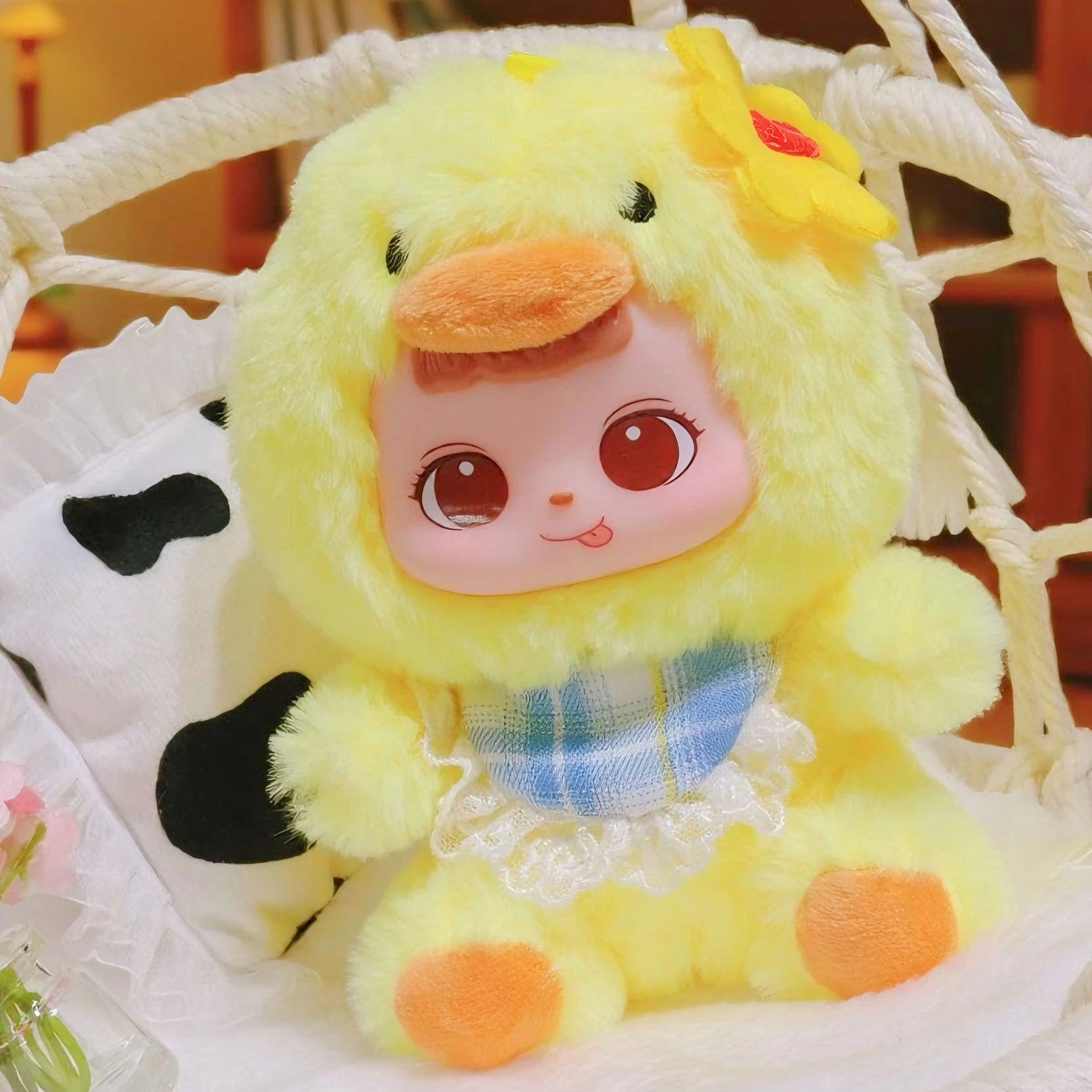 حقيقية ميتو غابة فانتازيا سلسلة صندوق أعمى شخصيات كرتونية العصرية لعبة عرض الأطفال هدية Kawaii لينة بلوشي اللعب في الأوراق المالية