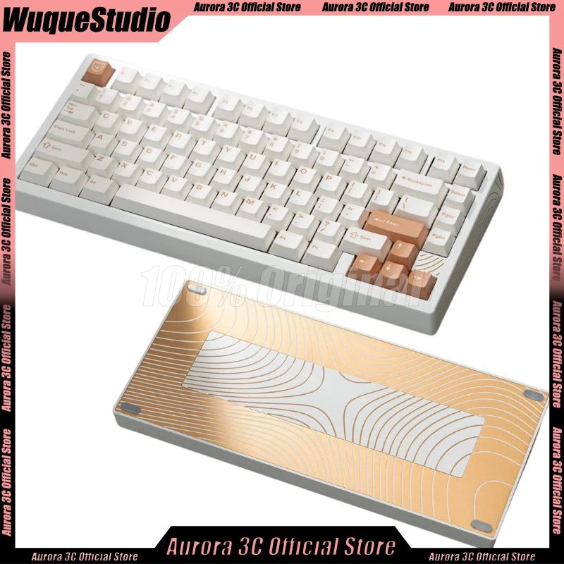 

Механическая клавиатура MELETRIX BOOG75, 81 клавиша PBT, клавиатура для геймеров с горячей заменой, Игровая клавиатура RGB, прокладка, подарок для офиса Mac