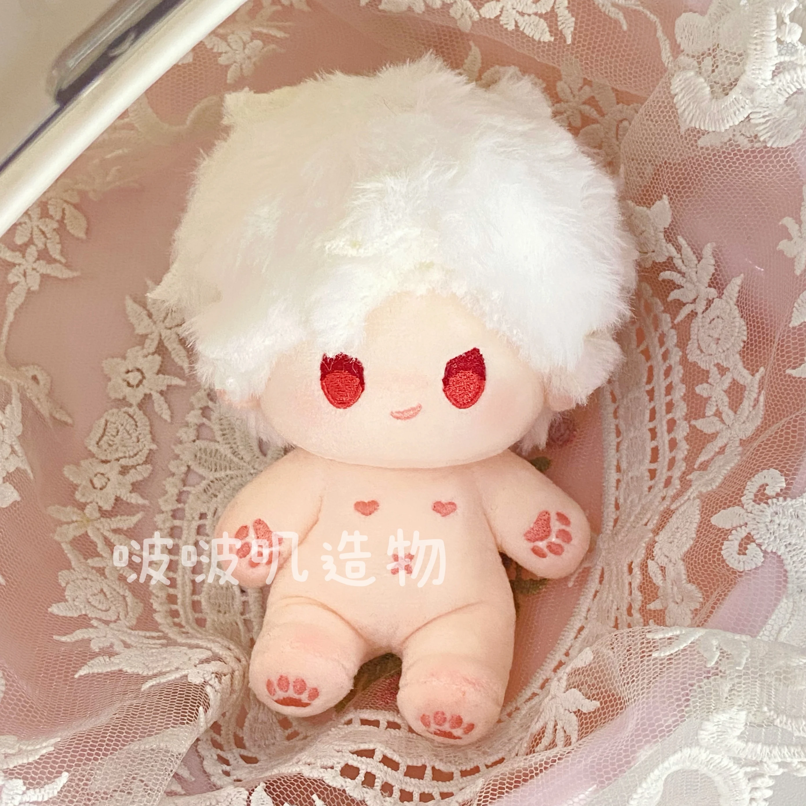 Poupée de 10cm avec squelette, amour et espace profond, Rafayel Sylus Caleb Xavier Zayne, vêtements de poupée, jouet animé, cadeaux pour enfants