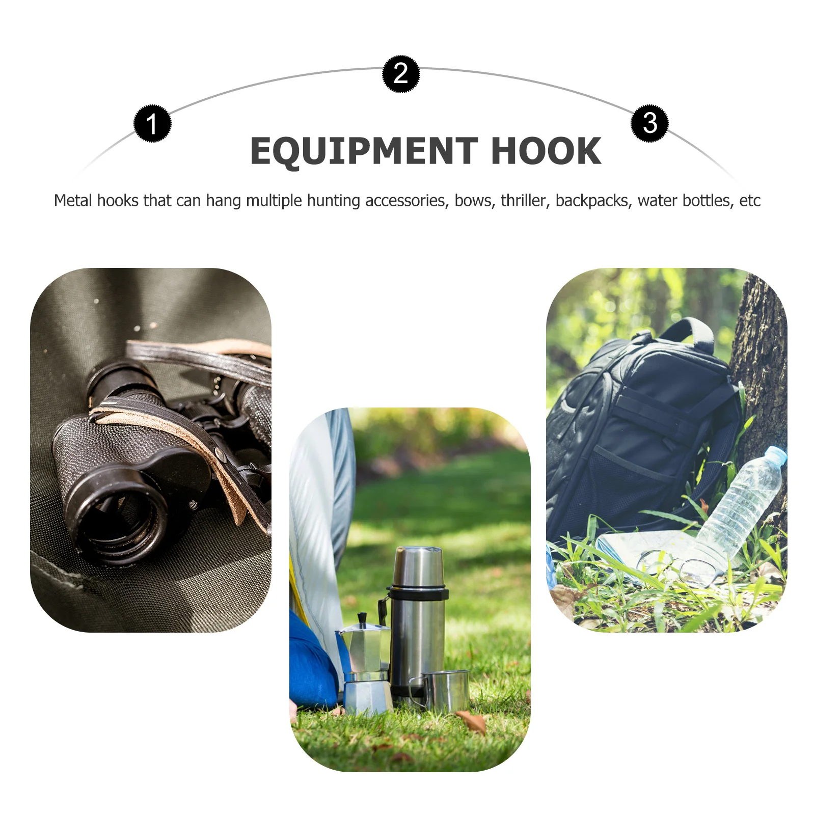 ツリータイ ベルトフック キャンプフック ブランチクライミングスタンド アクセサリー ハンティングサポートストラップ アクセサリーホルダー