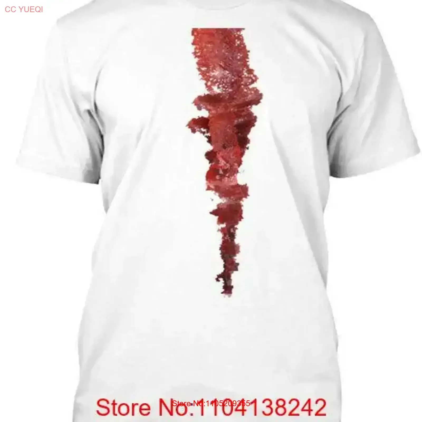 تي شيرت أندرو دبليو كيه مقاس S إلى 4XL قميص مغسول عتيق للارتداء اليومي برسومات ممتدة للجنسين قابلة للتنفس وناعمة ومريحة #1