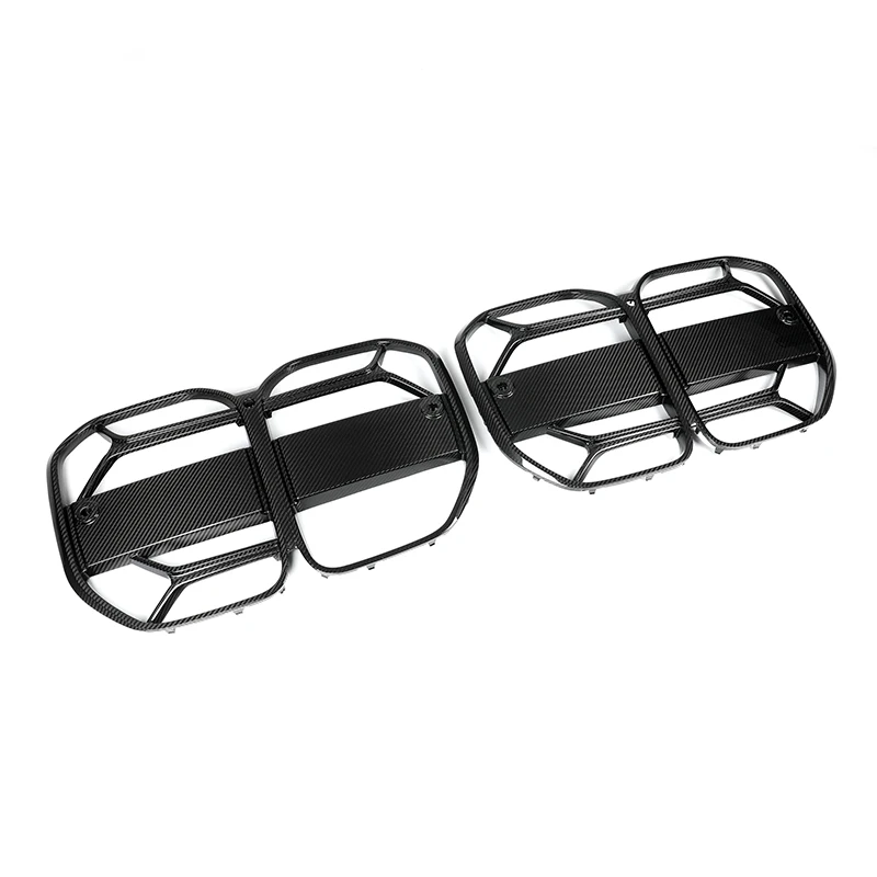 

RELI5 G22 Grill G26 CSL Style Dry Carbon Fiber Center Mesh Front Grille for BMW 4 Series Coupe Four Doors G22 G23 2021+