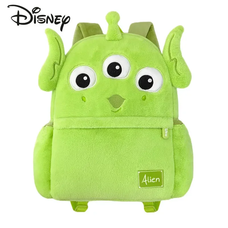 Disney Toy Story New Plush Backpack Luxury Brand Original 3D Children's Mini Backpack High Quality Children's Plush Schoolbag