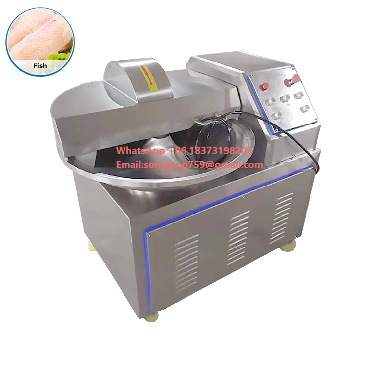 

Stainless Steel Meat Chopper Meat Paste Making Machine Industrial Mince Meat Machine