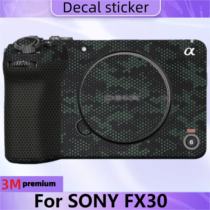 

For SONY FX30 Camera Sticker Protective Skin Decal Vinyl Wrap Film Anti-Scratch Protector Coat ILME-FX30 FX 30