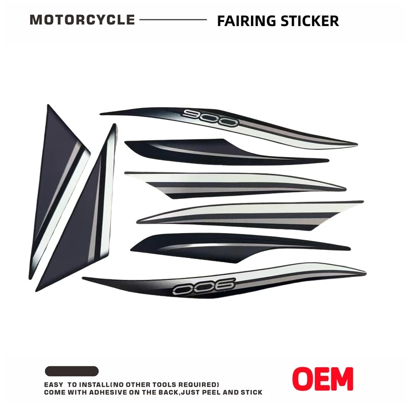 

Z900 18-19 Full Car Stickers For Kawasaki Z900 2018-2019 New Metal Color OEM Replica Motorcycle Fairing Sticker Decal