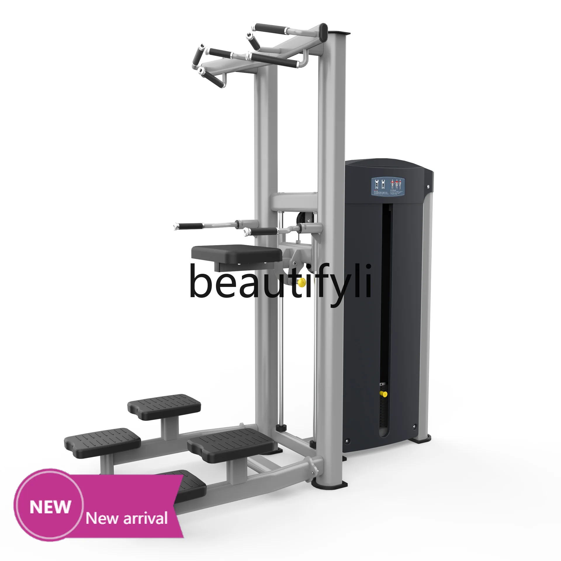 

Commercial Double Arm Flexion and Extension Strength Trainer Gym Special Auxiliary Pull-up Assist Parallel Bar Training Rack