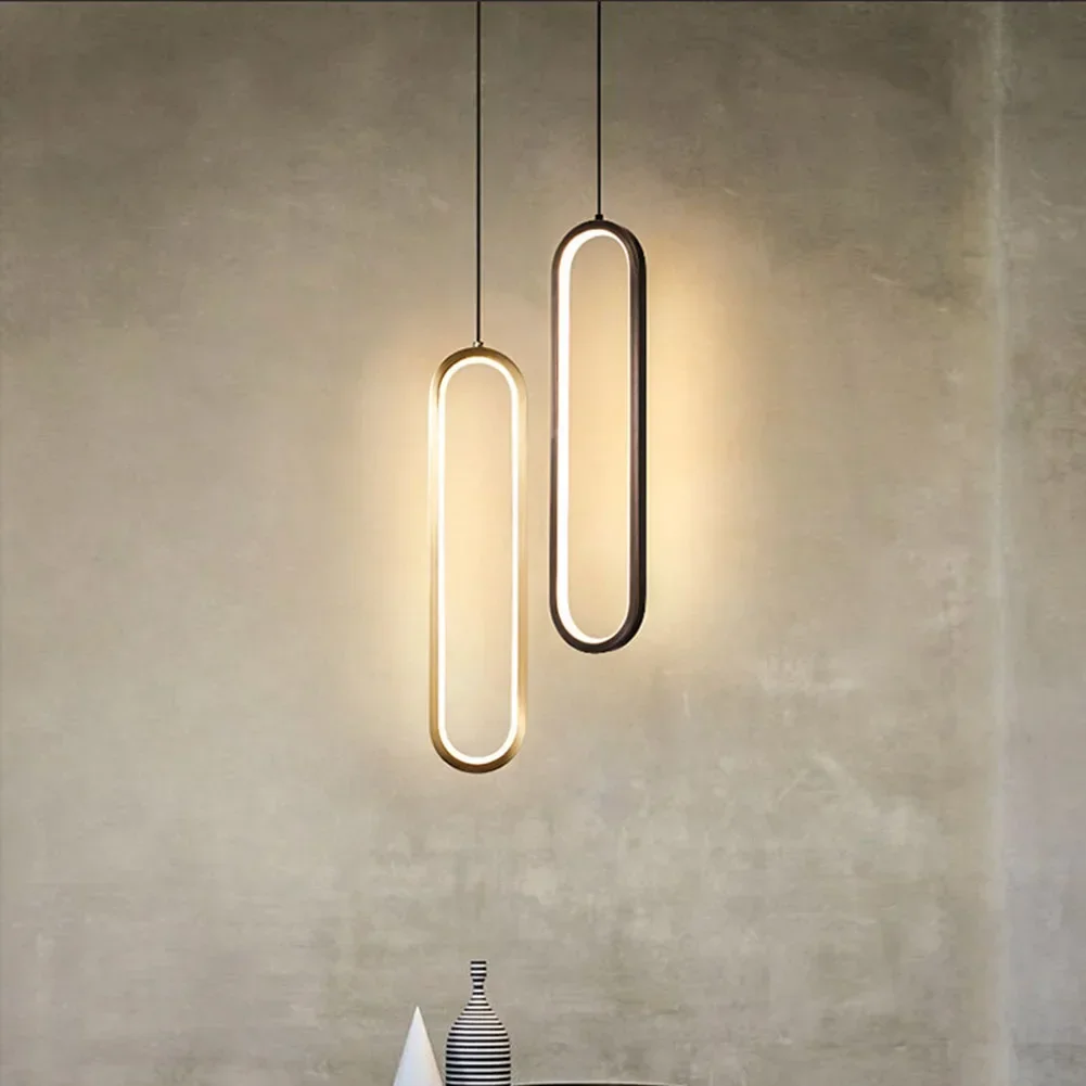 Luces colgantes minimalistas modernas, lámparas LED de araña, lámpara de cabecera de dormitorio, lámpara de techo nórdica para comedor, decoración