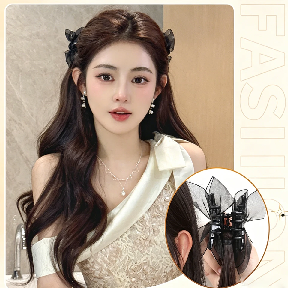 Synthetic Elf Ear Wig with Mesh Headband - usage example