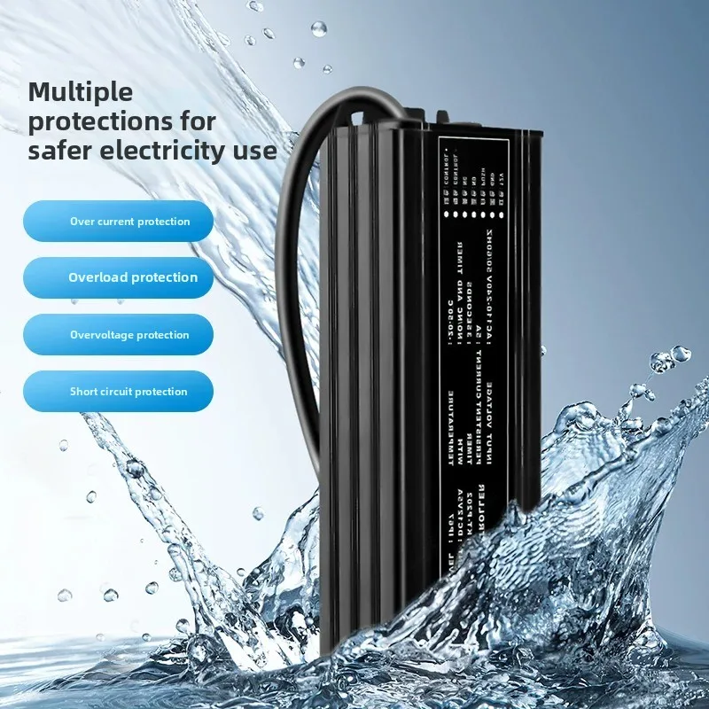 KOB Outdoor Access Control Power Supply Electronic Access Control Controller Power Transformer 12V5A Controller Rainproof