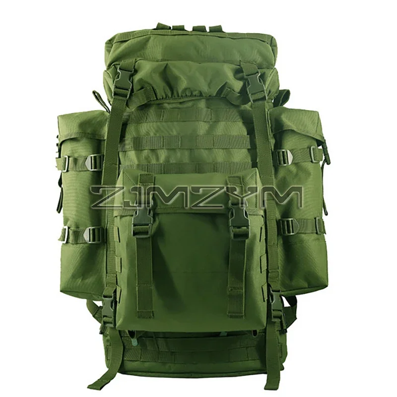 80L Mountaineering Backpack 900D Oxford Cloth Climbing Backpack Multiple Pockets Travel Mountain Climbing Rucksack