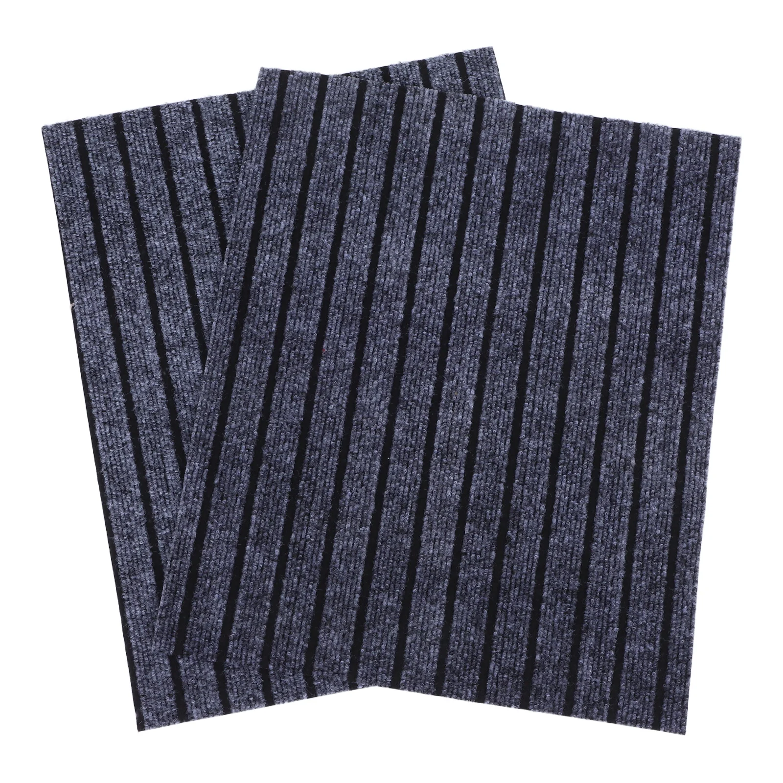 

2Pcs Urinal Bathroom Mats Non- Drying Water Absorbent Floor Protector for Hotels Malls Commercial Washroom Use