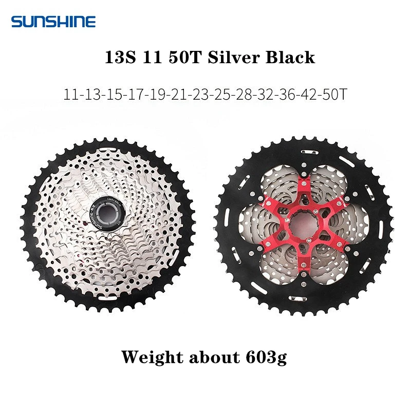 SENSAH ARX 13 speed Mountain Bike Groupset include Right Shifter Rear Derailleur Sunshine Cassette Sprocket 50T sumc 13S Chain