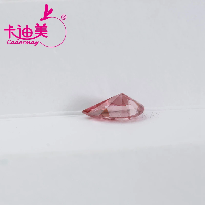 Pear Shape Pink Color VS2 Clarity CVD Lab Grown Diamond Loose Stone With NGIC Certificate For Wedding Fine Jewelry Making