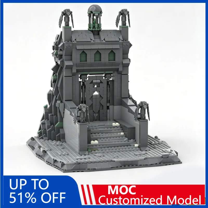 1428PCS The Paths of Magic Fantasy Architecture Building Blocks Model DIY Educational Assembly Toy Home Decoration Festival Gift