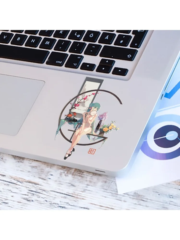 AliExpress Bandai Animation Two-dimensional Shaohua Hatsune Peripheral Personalized Creative Electric Vehicle Car Bicycle Body Decoration Stickers