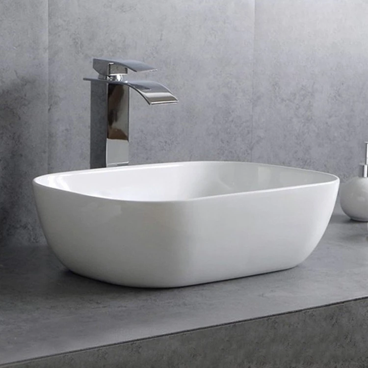 Premium Thin edge, ceramic washbasin art basin, toilet bathroom sink