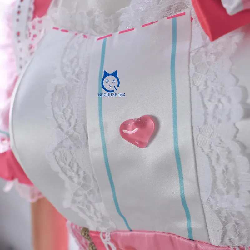 Игра Naraka: Bladepoint Hu Tao Косплей Костюм Аниме Одежда Розовое Платье Лолиты Парик Обувь Полный комплект для Женщин Вечерние Ролевые Игры Костюм