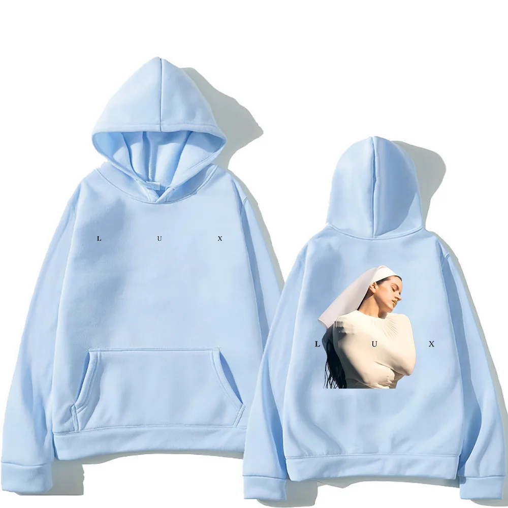 Rosía Berghain ألبوم الموسيقى هوديس الرجال النساء موضة جديدة طويلة الأكمام البلوفرات هدية ل Rosalia مروحة الملابس الجمالية العصرية #4