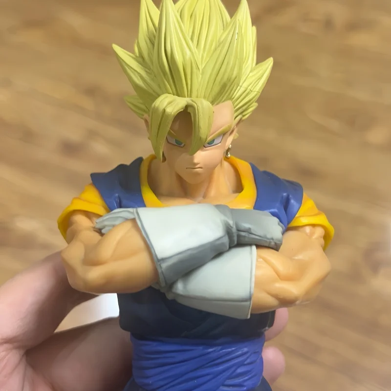 ドラゴンボールZベジットのアクションフィギュア,2つの頭を持つおもちゃのモデル,dbz gogetaアニメ,マンガgk像の装飾,子供向けのギフト,30cm