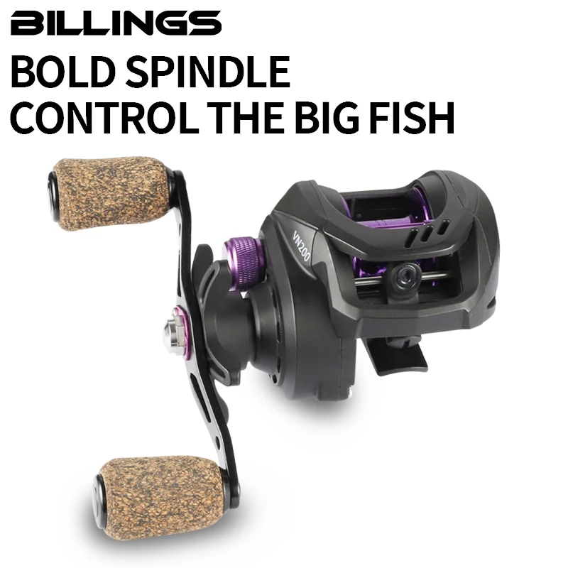 

EASYFISH LUYA Unloading Teardrop Reel Pan Fishing Wheel Anti-sawtooth Blackening Anti-frying Line Fishing Wheel Magnetic Brake