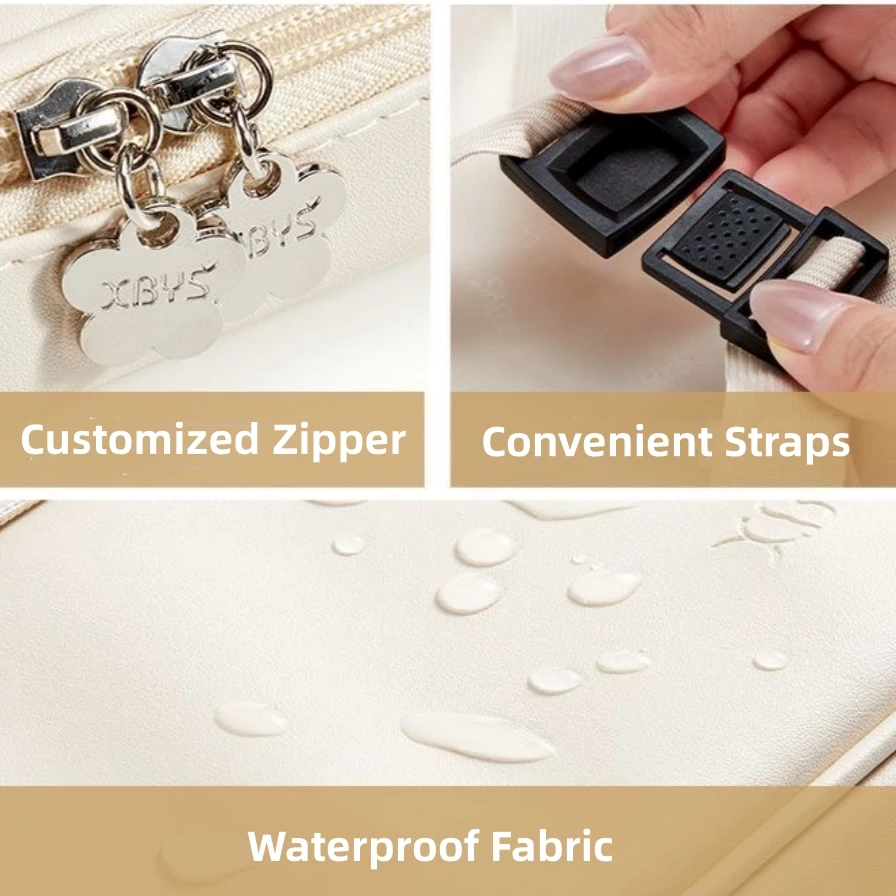 Protable keyboard Storage Bag Case Large Capacity Mechanical Keyboard Bag 75/87/98 Thickened Fabric Waterproof Protect Bag