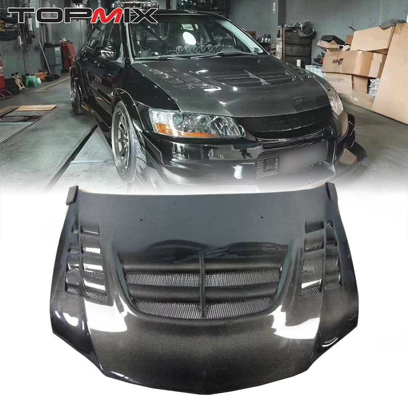 

Для Mitsubishi Lancer Evolution VII/VIII/IX 2001-2007: Высокопроизводительный капот VT-Style из углеродного волокна