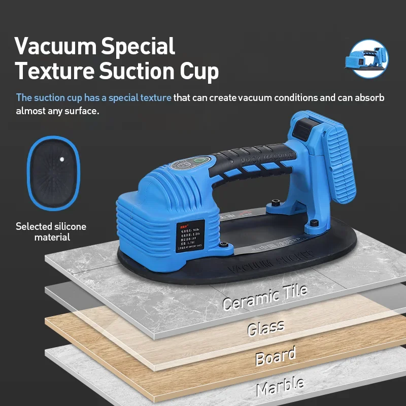 - HeavyHandheld Vacuum Cup Glass Lifter Granite Glass Suction Cup Tile Rubber Sucker