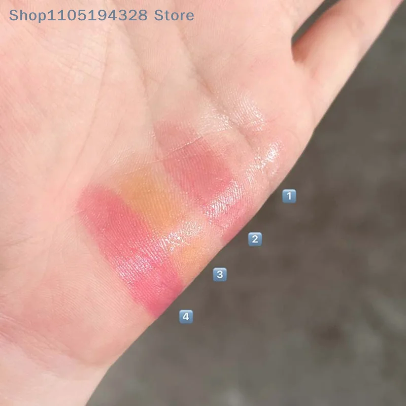 [MP]1個入り 4 in 1 カプチーニ カラーチェンジ リップバーム コンボキット 保湿 ハイドレーティング 乾燥防止 オレンジ リップケア プライマー リップスティック