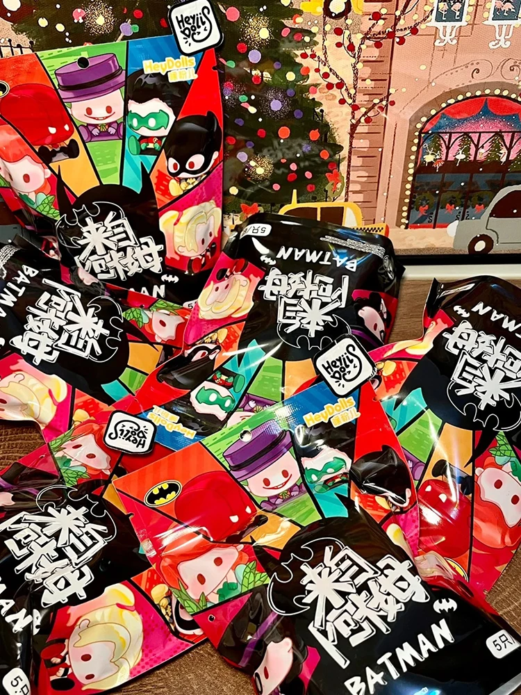 Suplay Batman Arkham حقيبة أعمى صغيرة صندوق غامض مجموعة شخصيات قابلة للجمع ديكور سيارة لطيف هدية للأولاد أطفال حفلة عيد ميلاد مفاجأة