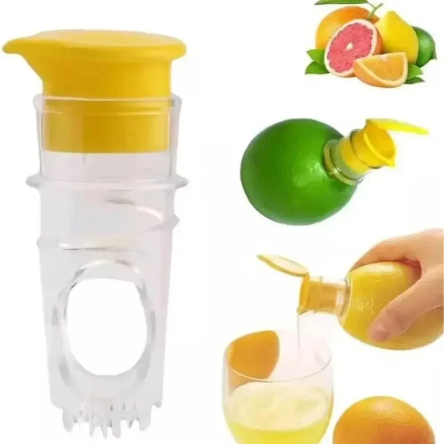 Lemon Orange Juicer, Squeeze Lemon Press, Ctron Juicer, Portable Fruit Juicer Poor tool, portable