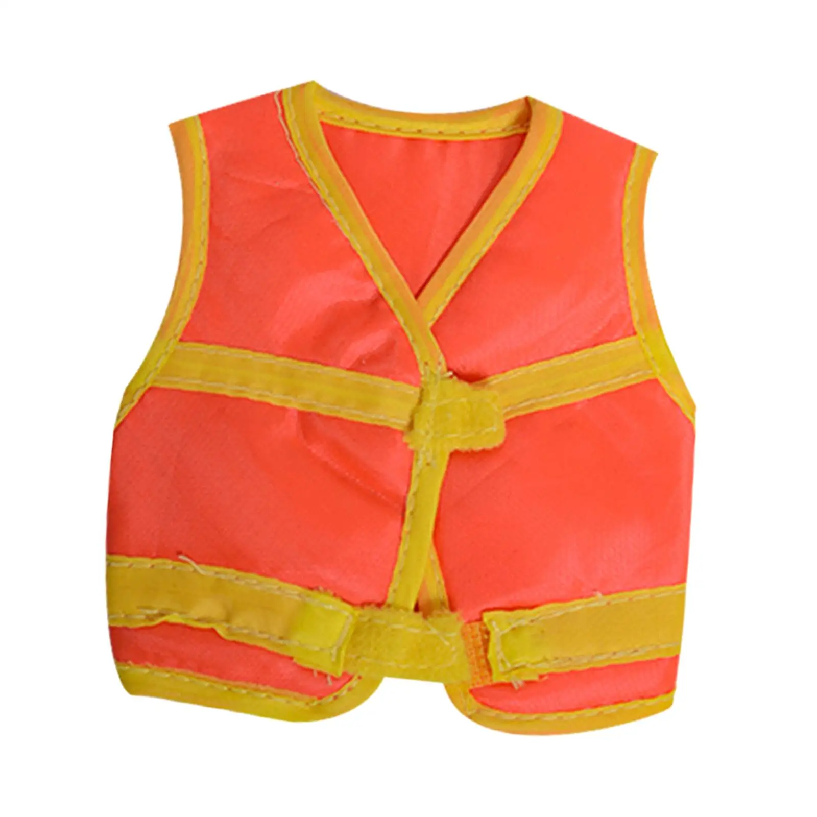 1/6 Action Figures Reflective Vest Miniature Vest for 12'' Figures Dolls