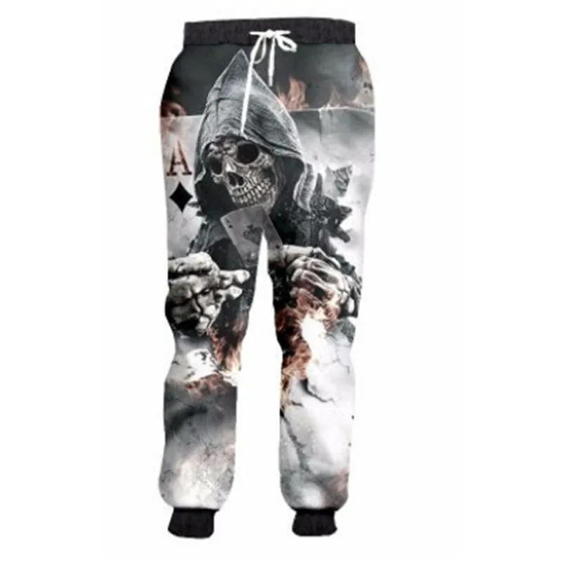 

New HOT Unisex Skull 3D Print Causal Clothing Fashion Men Women Hip Hop Pants Plus Size S-7XL Trouser Jogger Men