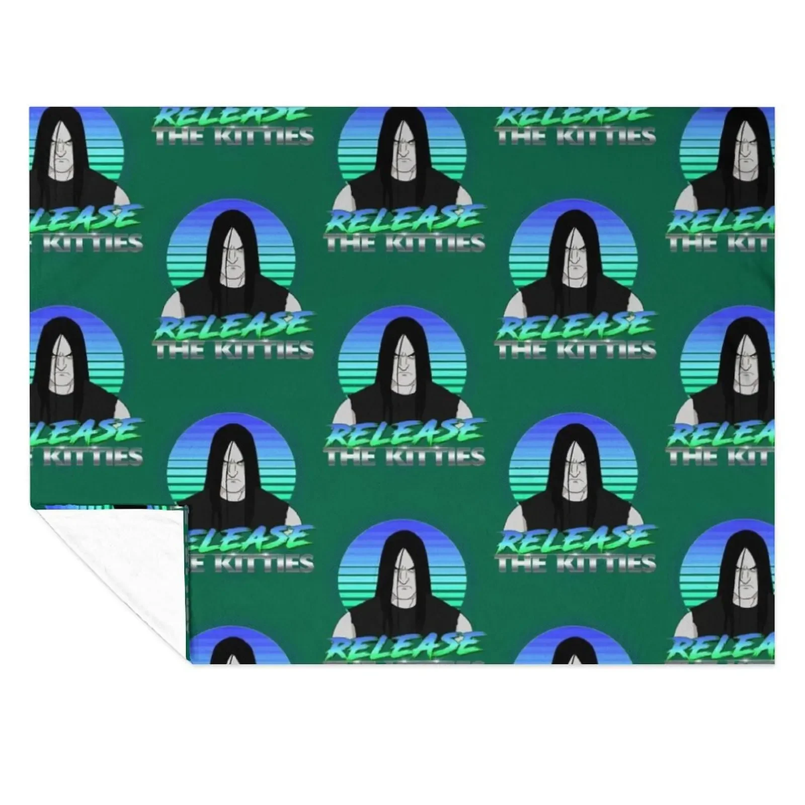 

Release The Kitties. Throw Blanket cosplay anime Comforter Bed covers Heavy Blankets