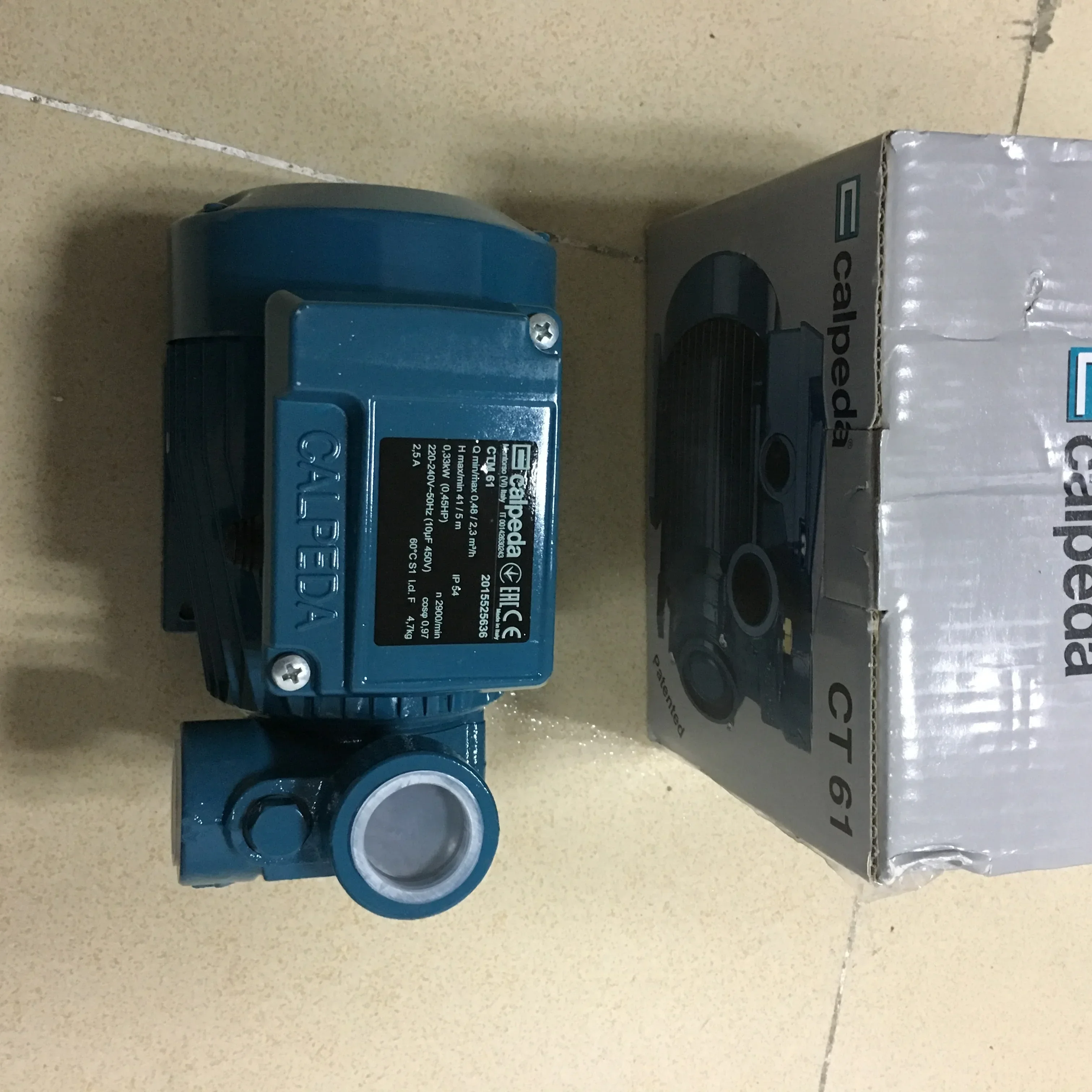 Водяной насос Италия Calpeda Copeida CT61/CTm61