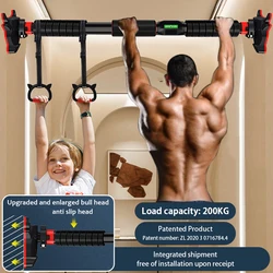 Bull Head Horizontal Bar, Home Indoor Door Pull-up Bar, No Punching, Anti-Falling Pull Up bar, New 2024