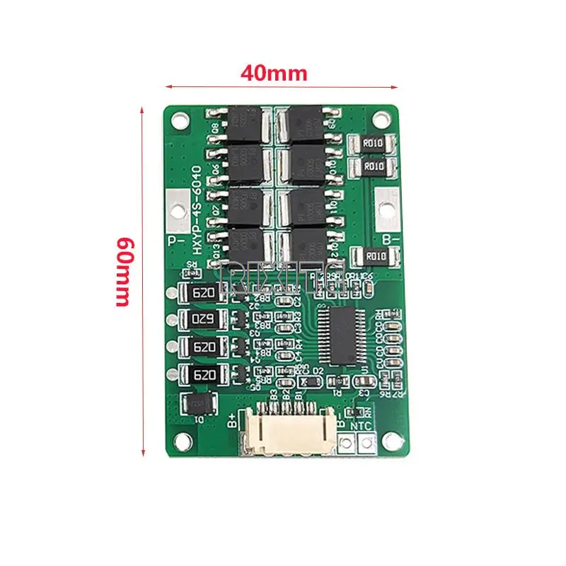 4S 20A 14.4V 16.8V 18650 32650 BMS Li-ion Lithium LiFePO4 Battery Charger Protection Balancer Board 3.7V 3.2V