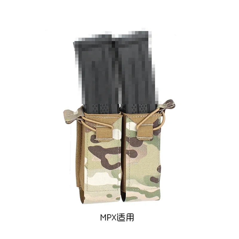 Nuevo táctico.45 bolsa doble para revistas chaleco Molle Mag bolsa bolsas kit de herramientas multiusos bolsa para UMP P90 MPX