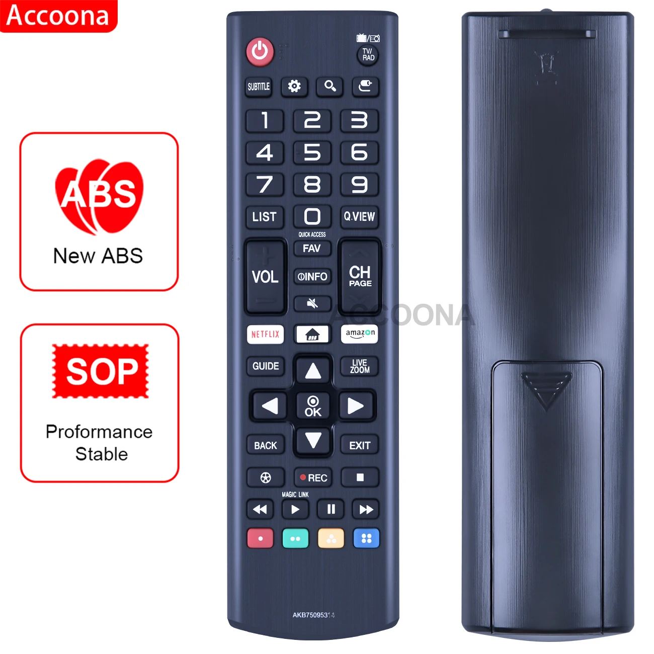 New AKB75095314 Replace Remote for TV 43UJ6300 49UJ6300 55UJ6300 65UJ6300