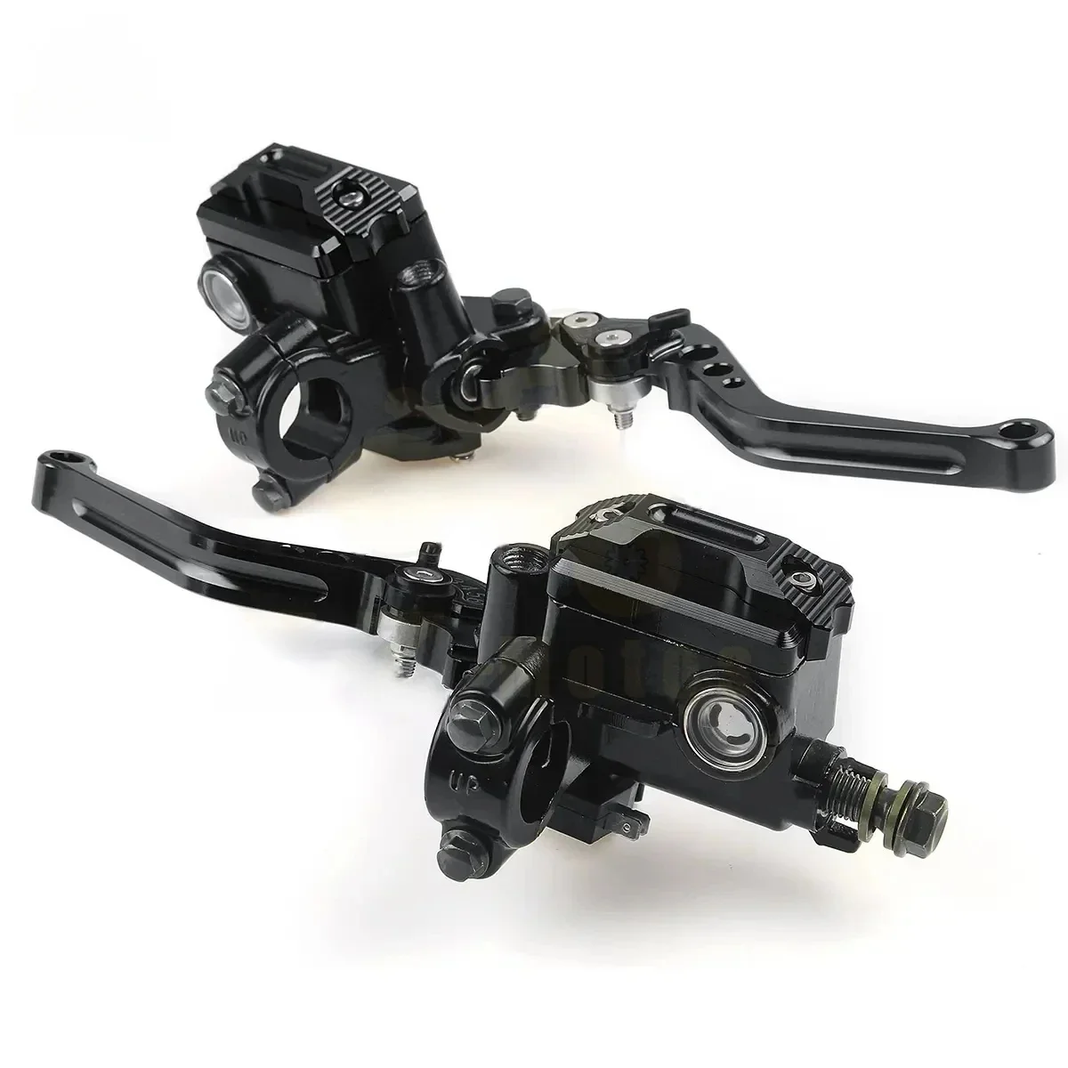 AliExpress NONE 1pair 22mm CNC Adjustable Motorcycle Hydraulic Brake Clutch Master Cylinder Lever Pump For 7/8" Handlebar Dirt Bike ATV Scooter