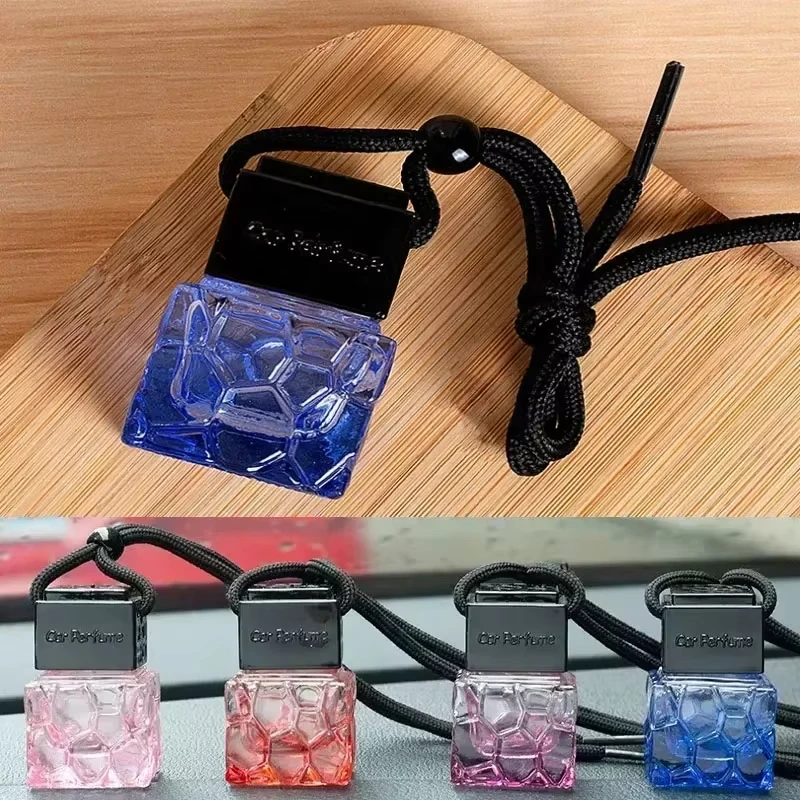 10 ミリリットル車載エッセンシャルオイルディフューザー香水ボトル芳香剤香り飾りぶら下げ空ボトルインテリアアクセサリー