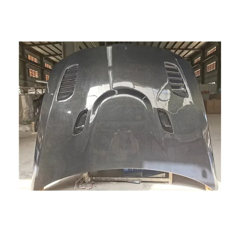 

V Style E90 Carbon Fiber Hood 3 Series E90 2005-2011 Good Fitment E90 Pre Lci Hood