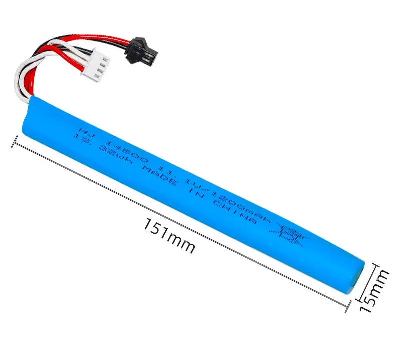 SM 14500 3S 11.1V 1200mAh akumulator litowo-jonowy/USB do elektrycznych piłek żel wodny zabawki pistolet/przyjazne dla środowiska koraliki kule kule