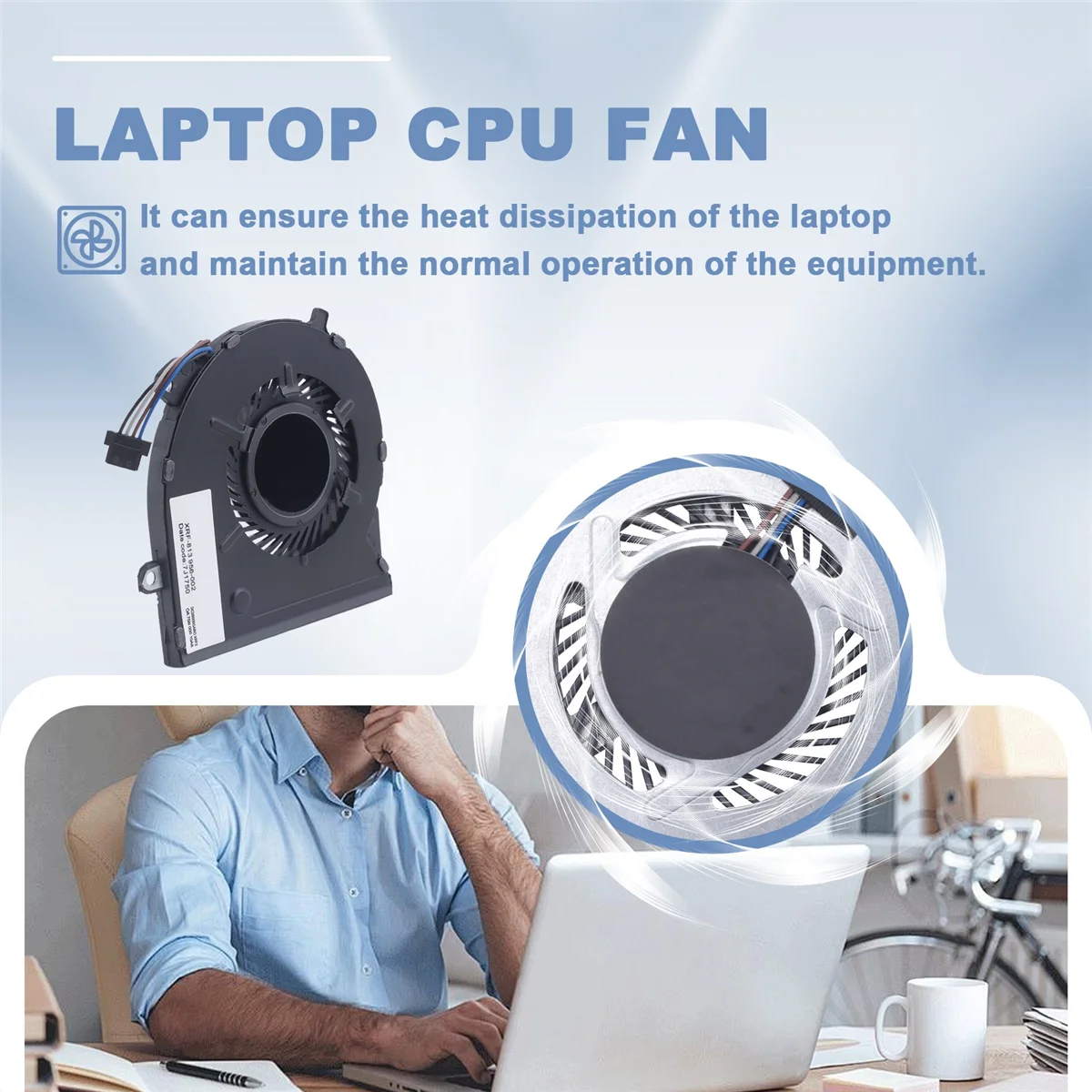 【ليفرايسون رابيد】مروحة الكمبيوتر